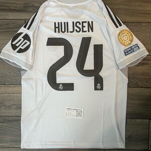 #24 HUIJSEN Real Madrid 25/26 Home | Club World Cup| Size Medium|